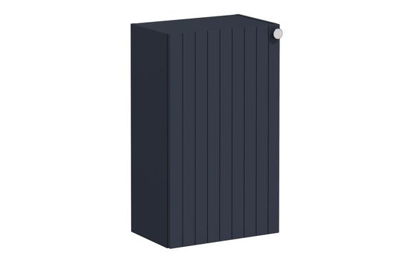 VitrA Root Groove 40cm 1 Door Slim Lower/Base Unit (LH Hinge) - Matt Dark Blue